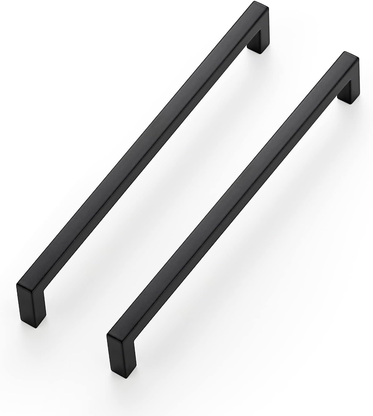 Ravinte 30 Pack Solid 3 Inch Center to Center Slim Square Bar Drawer Handles Kitchen Cabinet Handles Black Drawer Pulls Kitchen Cabinet Hardware Matte Black Dresser Pulls for Cupboard