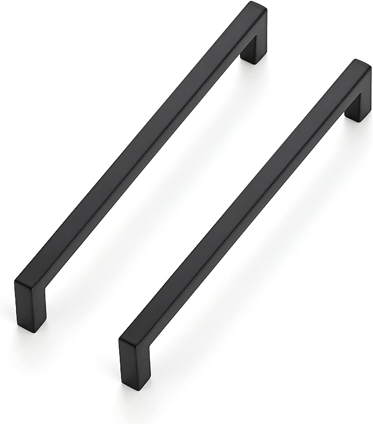 Ravinte 30 Pack Solid 3 Inch Center to Center Slim Square Bar Drawer Handles Kitchen Cabinet Handles Black Drawer Pulls Kitchen Cabinet Hardware Matte Black Dresser Pulls for Cupboard
