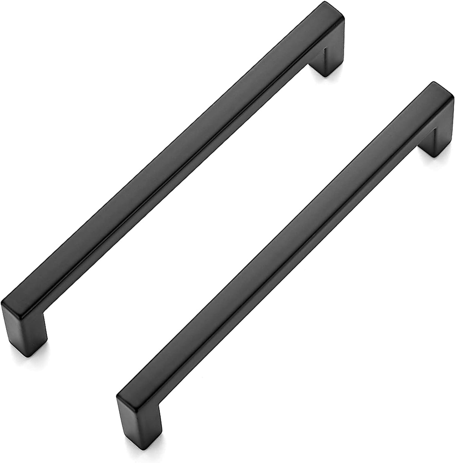 Ravinte 30 Pack Solid 3 Inch Center to Center Slim Square Bar Drawer Handles Kitchen Cabinet Handles Black Drawer Pulls Kitchen Cabinet Hardware Matte Black Dresser Pulls for Cupboard