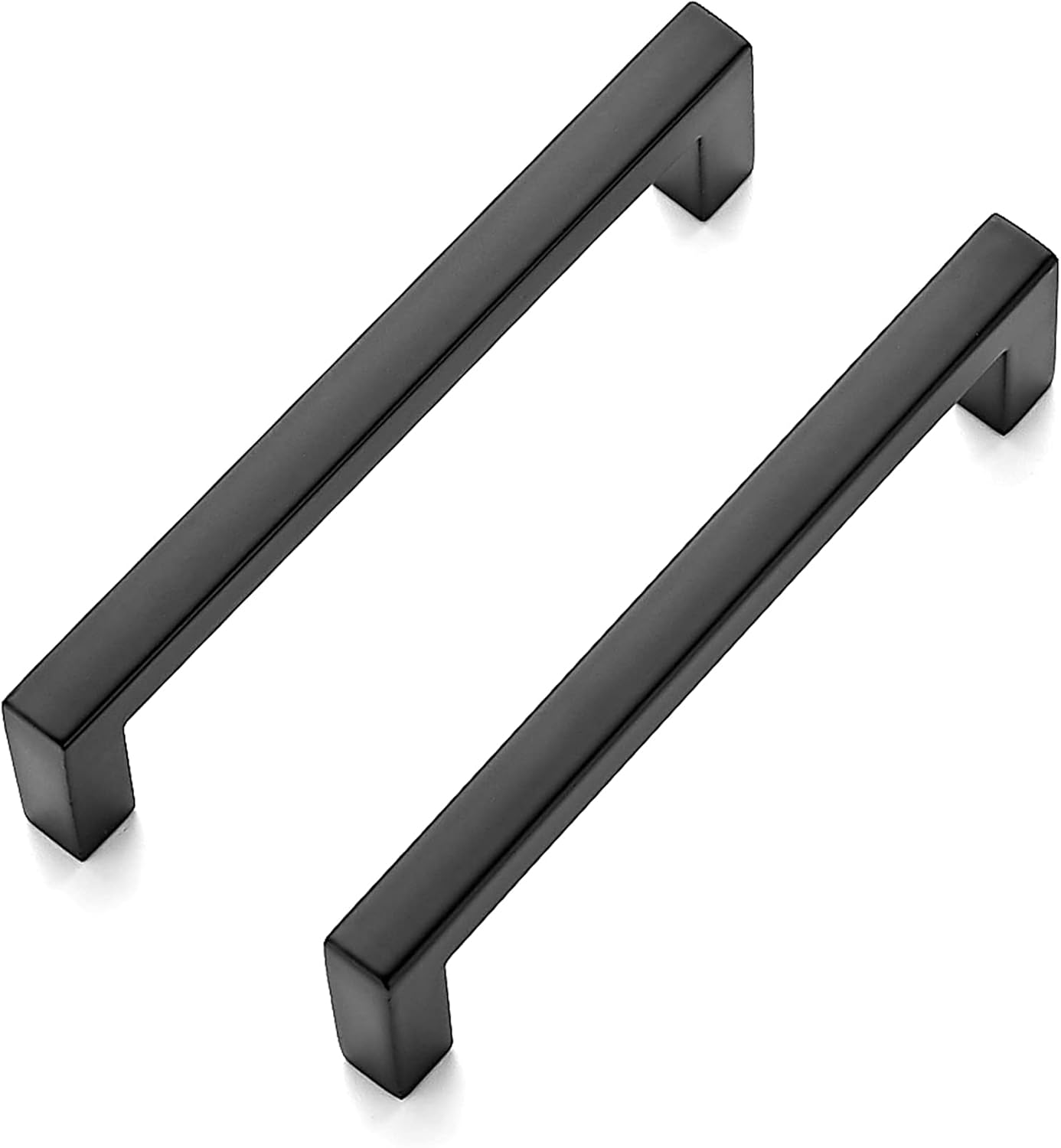 Ravinte 30 Pack Solid 3 Inch Center to Center Slim Square Bar Drawer Handles Kitchen Cabinet Handles Black Drawer Pulls Kitchen Cabinet Hardware Matte Black Dresser Pulls for Cupboard