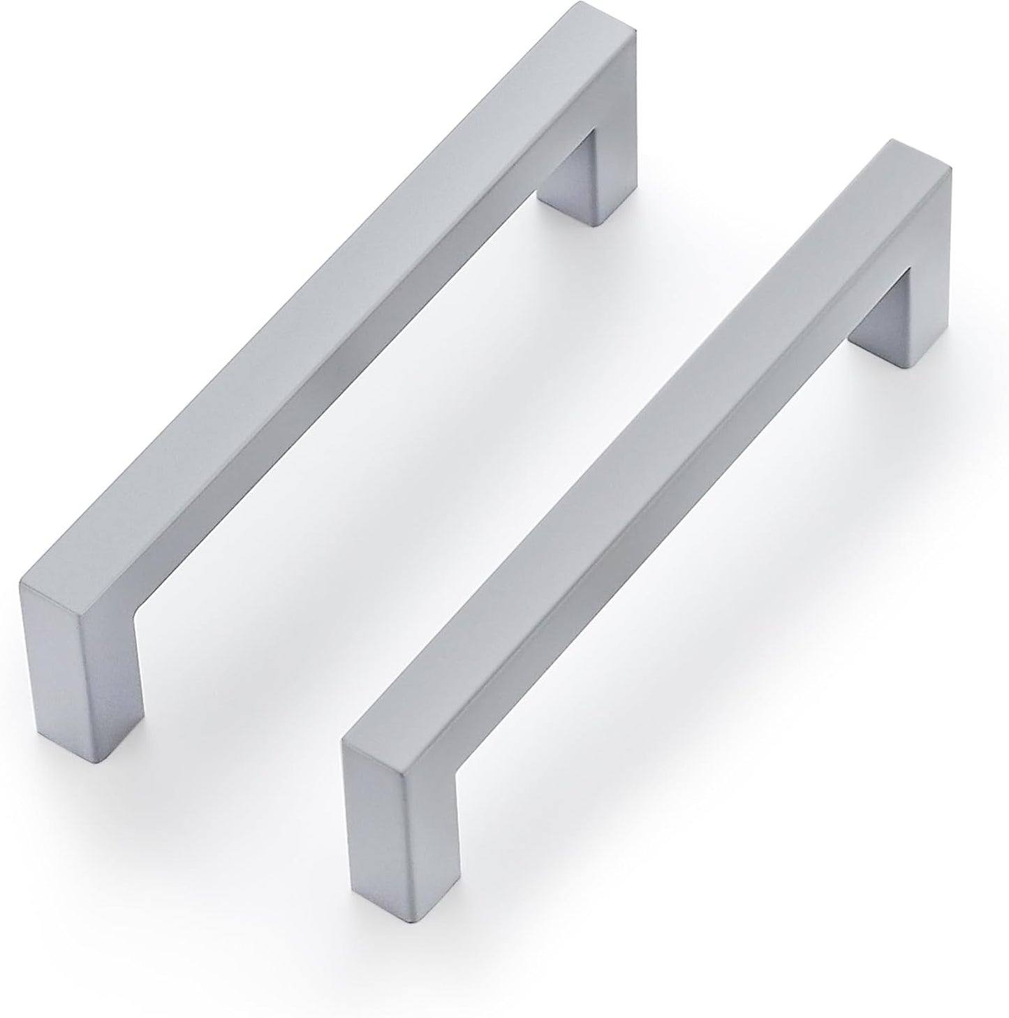 Ravinte 30 Pack 5 Inch Kitchen Square Cabinet Handles Matte Black Pulls Drawer Hardware for Cabinets Cupboard