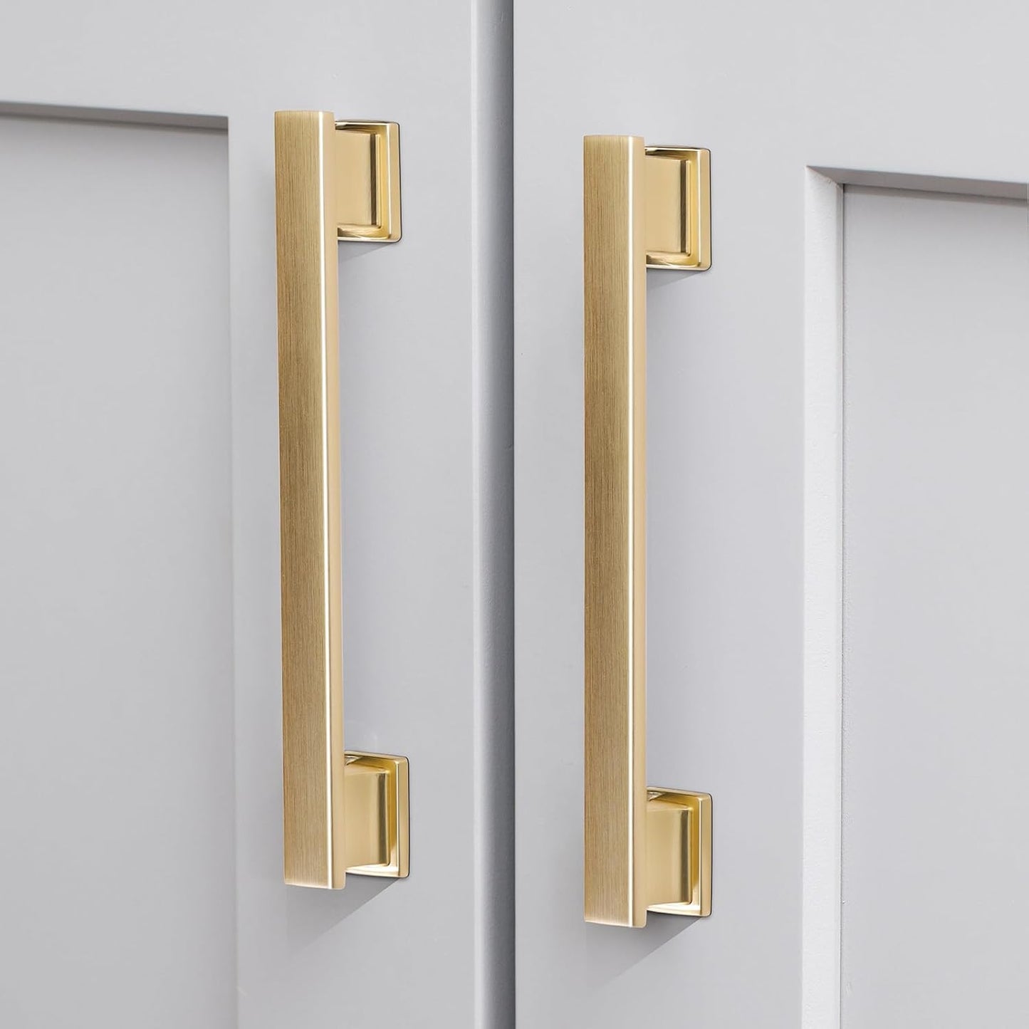 20 Pack Matte Black Kitchen Cabinet Knobs Black Drawer Dresser Knobs Cabinet Handles for Cupboard Closet Bathroom Kitchen Cabinet Hardware,Solid Zinc Alloy