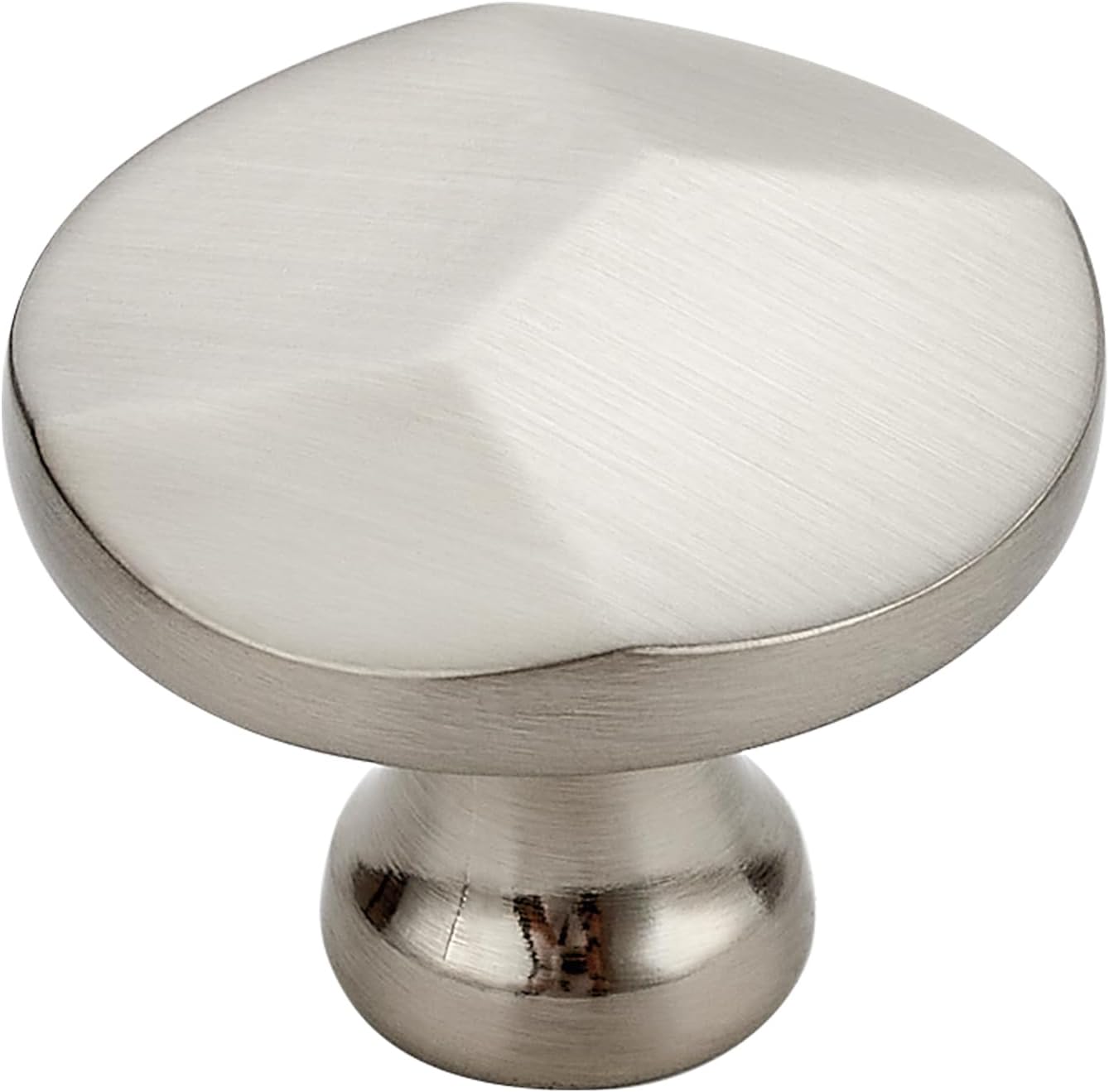 Ravinte 25 Pack Matte Black Round Cabinet Hardware Knobs,Solid Zinc Alloy Single Hole Drawer Pulls Dresser Knobs for Kitchen,Bathroom Furniture