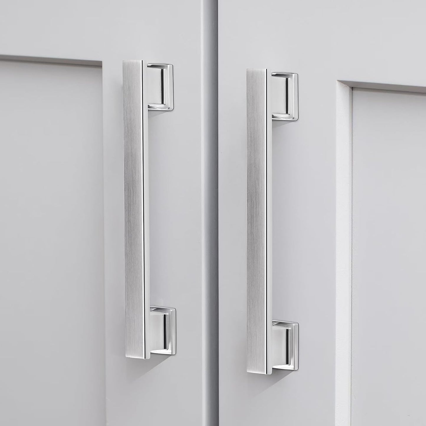 20 Pack Matte Black Kitchen Cabinet Knobs Black Drawer Dresser Knobs Cabinet Handles for Cupboard Closet Bathroom Kitchen Cabinet Hardware,Solid Zinc Alloy