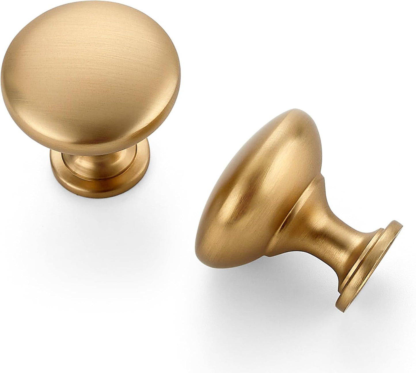 Ravinte 30 Pack Brushed Nickel Round Zinc Cabinet Knobs for Kitchen Bathroom Closet Dresser Cabinets