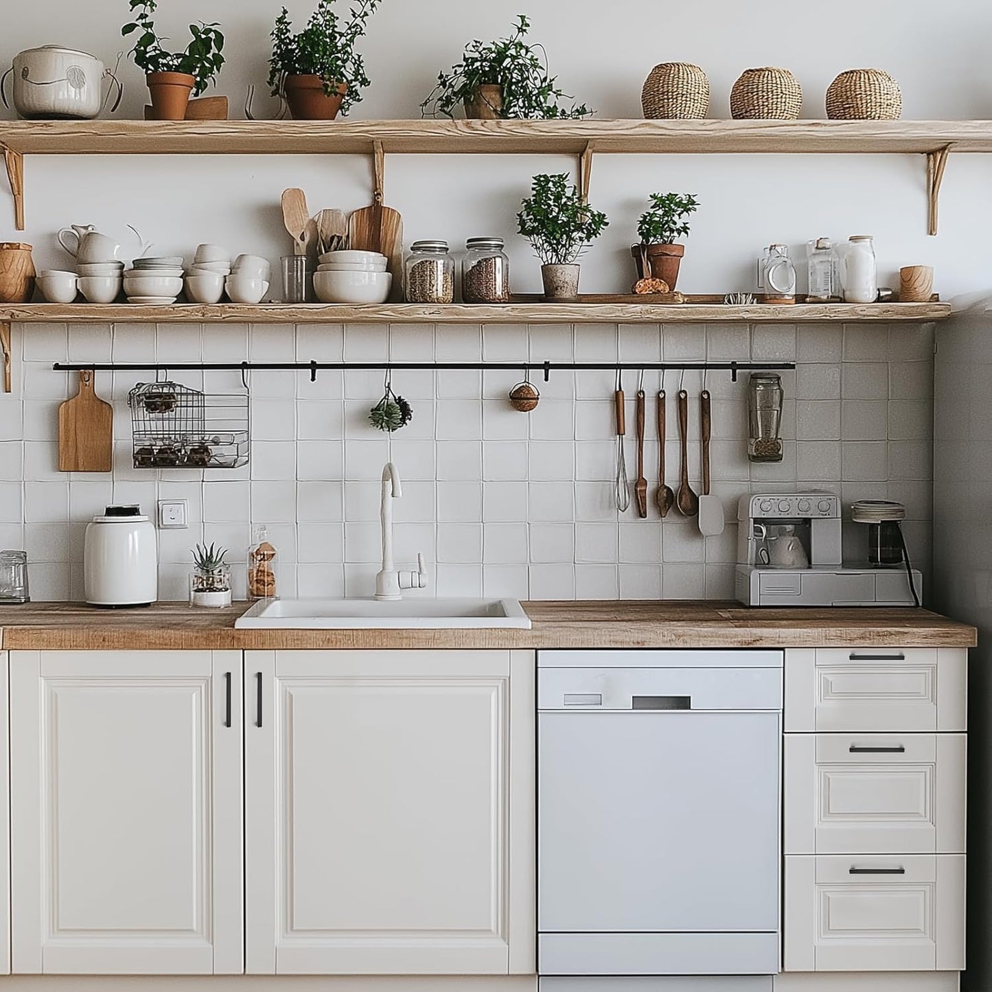 Ravinte 30 Pack 5 Inch Kitchen Square Cabinet Handles Matte Black Pulls Drawer Hardware for Cabinets Cupboard