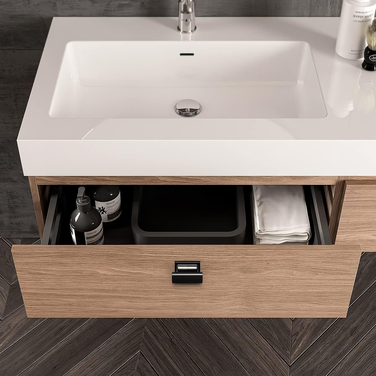 20 Pack Matte Black Kitchen Cabinet Knobs Black Drawer Dresser Knobs Cabinet Handles for Cupboard Closet Bathroom Kitchen Cabinet Hardware,Solid Zinc Alloy